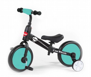 אופני איזון IAM וגלגלי עזר 2 ב 1 - טורקיז אופני איזון IAM וגלגלי עזר 2 ב 1 - טורקיז