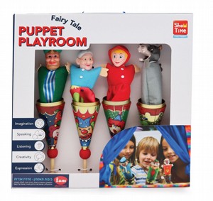 בובות תאטרון קונוס-  כיפה אדומה IAM בובות תאטרון קונוס-  כיפה אדומה IAM