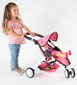 עגלת טיולון לבובה IAM - שלושה גלגלים עגלת טיולון לבובה IAM - שלושה גלגלים