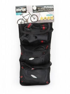 סט מגנים IAM מארז מחולק מידה M - שחור אדום סט מגנים IAM מארז מחולק מידה M - שחור אדום