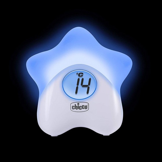 �������/����� ���� ���� ���� - Night Light Star Thermometer ���� Chicco