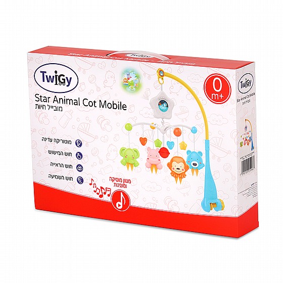 ������ ���� - Star Animal Cot Mobile ������ Twigy