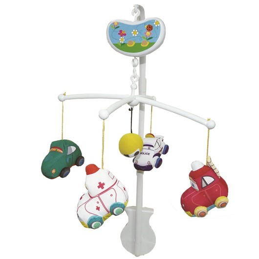 ������ ������� - Happy Cars Musical Mobile ���� ���� Biba Toys
