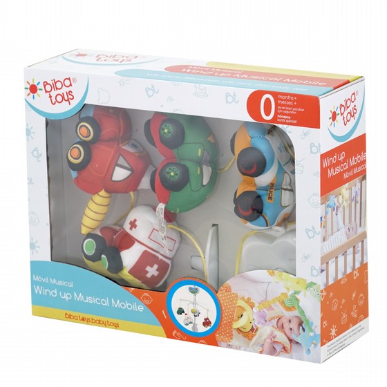 ������ ������� - Happy Cars Musical Mobile ���� ���� Biba Toys