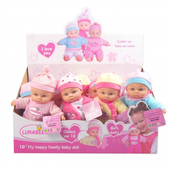 ������� 12 �"� ����� �������� ��� - My Happy Family Baby Doll