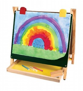 לוח ציור שולחני דו צדדי לוח ציור שולחני דו צדדי