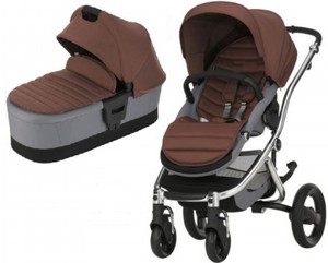 עגלת תינוק עם סל שכיבה אפיניטי Affinity - חום ברייטקס BRITAX עגלת תינוק עם סל שכיבה אפיניטי Affinity - חום ברייטקס BRITAX