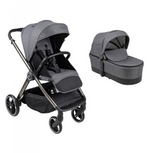 עגלת תינוק ספיריט Spirit דו-כיוונית עם סל שכיבה ומתאמי סלקל מתנה - בדי מלאנג' מבית BabySafe עגלת תינוק ספיריט Spirit דו-כיוונית עם סל שכיבה ומתאמי סלקל מתנה - בדי מלאנג' מבית BabySafe