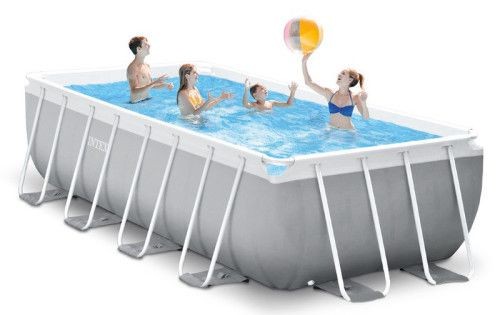 בריכת אולטרה 100*200*400 INTEX 26788 + משאבה 530 + סולם