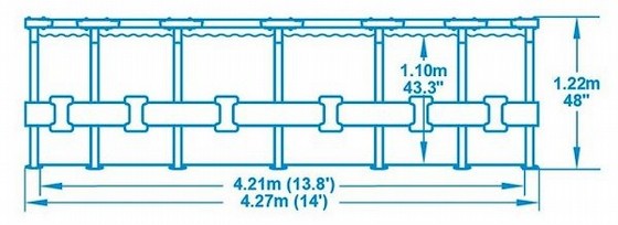 ����� BESTWAY ������ ����� ���� 427 ���� 122, Steel Pro MAX ��� 5612X+����� ����� 800 ����+�����+����