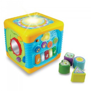 קוביית פעילות השחלת צורות אורקולית קוביית פעילות השחלת צורות אורקולית