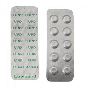 10 טבליות לבדיקת כלור לערכת LOVIBOND לו כלור 10 טבליות לבדיקת כלור לערכת LOVIBOND לו כלור