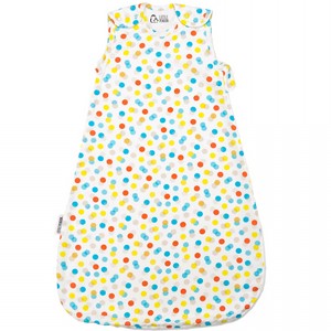 שק שינה לתינוק – דגם נקודות שק שינה לתינוק – דגם נקודות