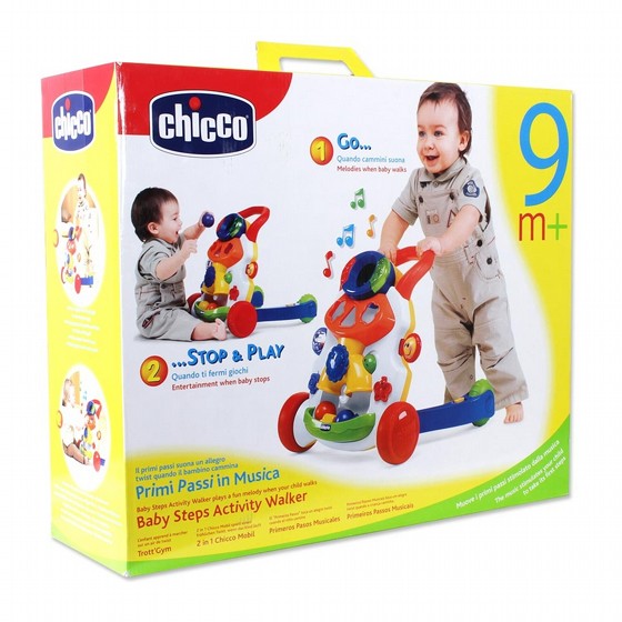������ ���� ����� ���� - Baby Steps Activity Walker ���� Chicco