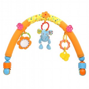 קשת פעילות לעגלה - My Jungle Friends E-Fun Stroller Arch ביבה טויס Biba Toys קשת פעילות לעגלה - My Jungle Friends E-Fun Stroller Arch ביבה טויס Biba Toys