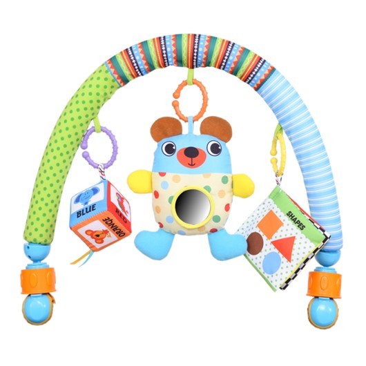 ��� ������ ����� - Jolly Bear Travel & Learn Stroller ���� ���� Biba Toys