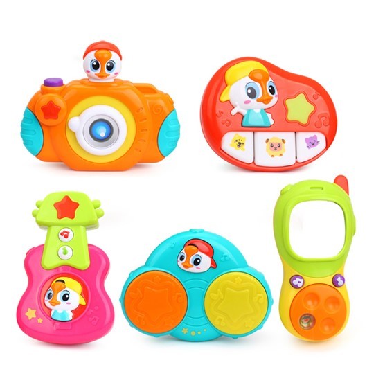 ���� ������� ������� ����� - Stroller Bar Musical Toy Sets 5 Pcs In Box