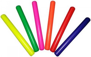 סט מקלות למירוץ שליחים (6 יח') סט מקלות למירוץ שליחים (6 יח')