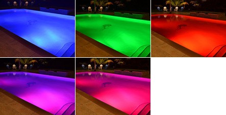 ����� �� ������ HT30 LED 18W ������� RGB ������