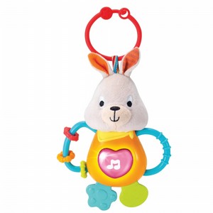 צעצוע לעגלה בובת ארנב ג'ונגל צעצוע לעגלה בובת ארנב ג'ונגל