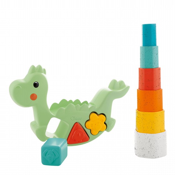 ����� ��������� ������� 2 �-1 - +2in1 Rocking Dino ECO ���� Chicco