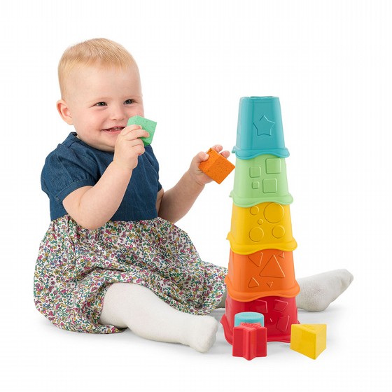 ���� ����� 2 �- 1 - +2in1 Stacking Cups ECO ���� Chicco