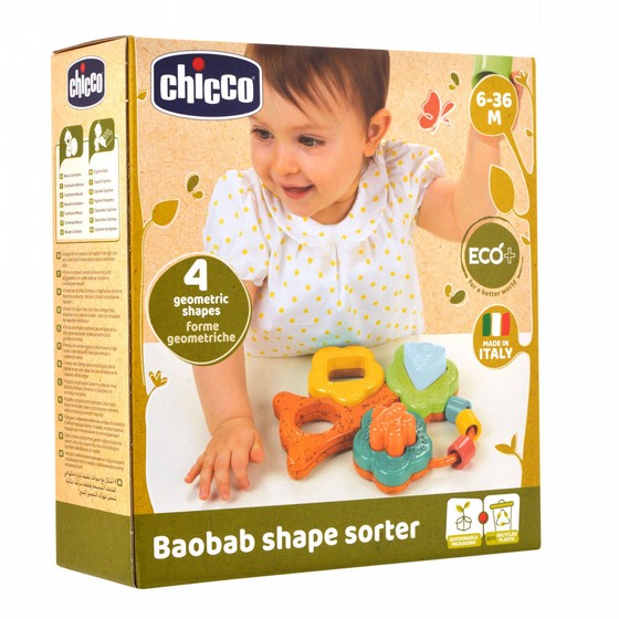 ����� �� ������ - +Baobab Shape Sorter ECO ���� Chicco