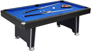 שולחן סנוקר 7 פיט רגליים קבועות לבד כחול שולחן סנוקר 7 פיט רגליים קבועות לבד כחול