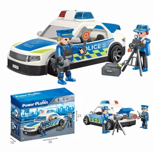 ניידת משטרה וצוות אכיפה - סדרת Power Planet City Police ניידת משטרה וצוות אכיפה - סדרת Power Planet City Police