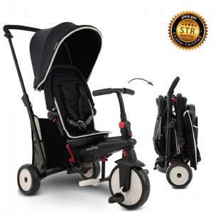 תלת אופן מתקפל STR 3 שחור תלת אופן מתקפל STR 3 שחור