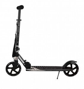 קורקינט מדרך רחב בולם +זעזועים שחור קורקינט מדרך רחב בולם +זעזועים שחור