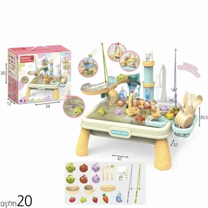 כיור פעילות במים - 20 חלקים כיור פעילות במים - 20 חלקים