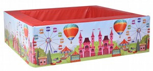 בריכת כדורים מצויירת 100 ס"מ דגם ג'ונגל \ ים \ קרקס בריכת כדורים מצויירת 100 ס"מ דגם ג'ונגל \ ים \ קרקס