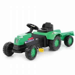 טרקטור פדלים ראשון שלי עם נגרר טרקטור פדלים ראשון שלי עם נגרר