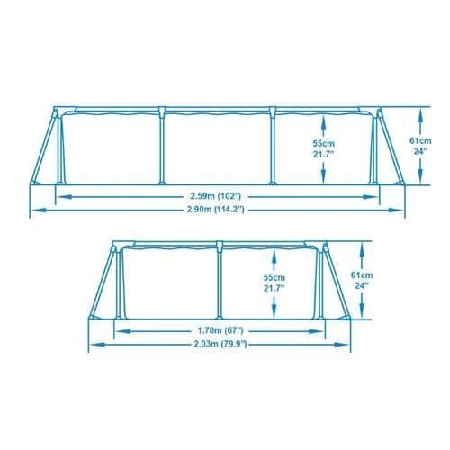 ����� ������ ������ 259X170X61 BESTWAY ��� 56403