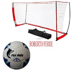 שער כדורגל מתקפל + כדורגל במתנה שער כדורגל מתקפל + כדורגל במתנה